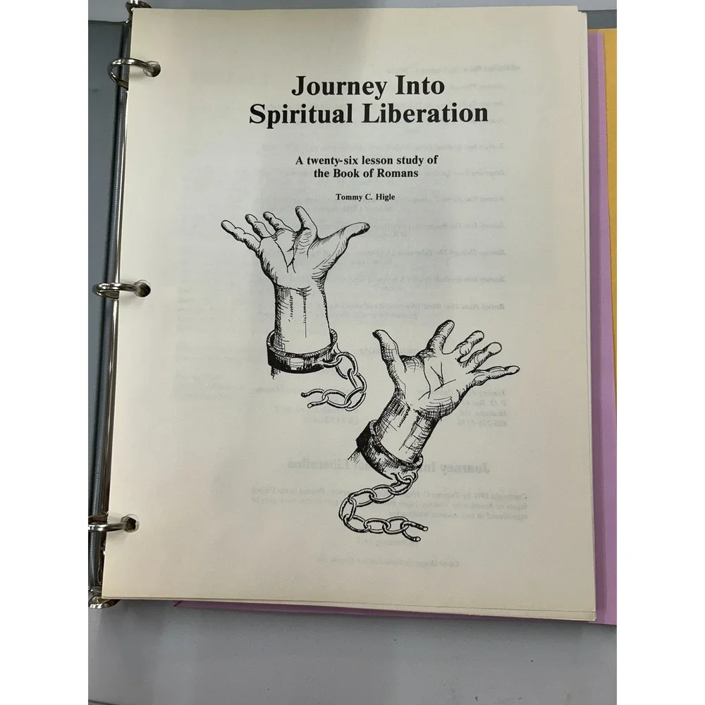 Journey Into Spiritual Liberation Higle‎ 1991 1st Printing Bible Study